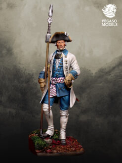 Saxon Infantry Captain miniature