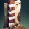 historical brick wall miniature scenery