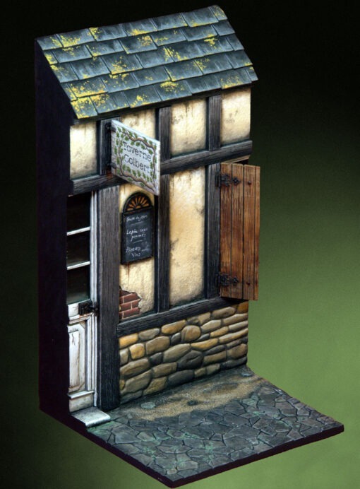 54mm historical tavern scenery