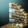 54mm wall miniature scenery