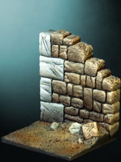 54mm wall miniature scenery