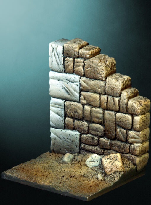 54mm wall miniature scenery