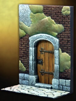 54mm medieval building scenery