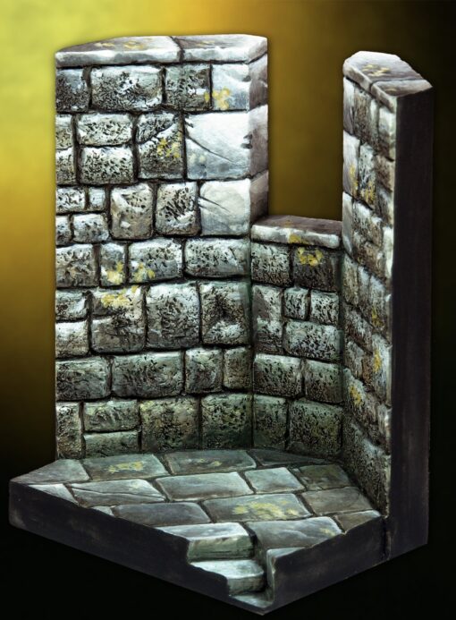 54mm medieval scenery