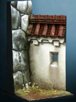 54mm medieval fortress scenery