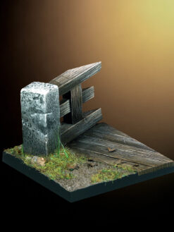 54mm historical miniature scenery