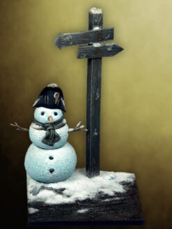 54mm historical miniature scenery