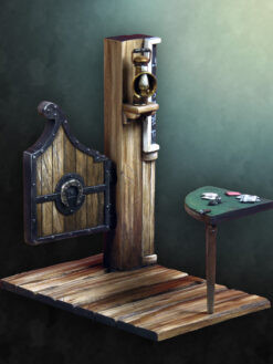 54mm western saloon scenery