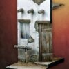 54mm mexican house scenery