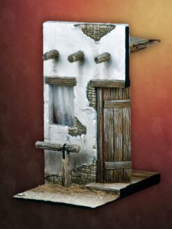 54mm mexican house scenery