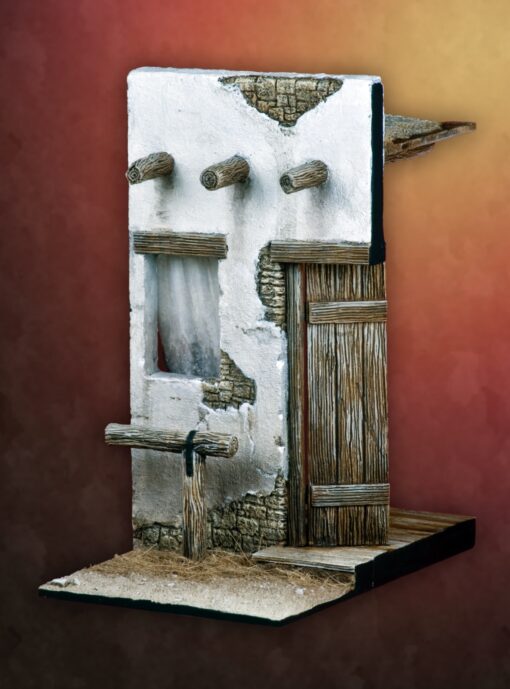 54mm mexican house scenery