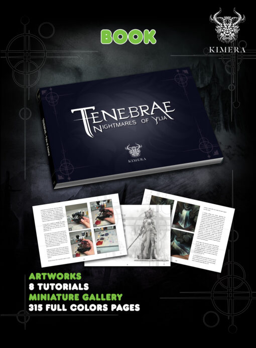 Nightmares of Ylia art tutorial book