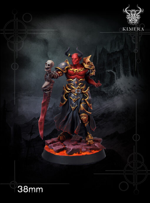 38mm demon miniature