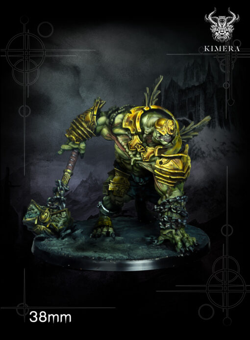 38mm golem miniature