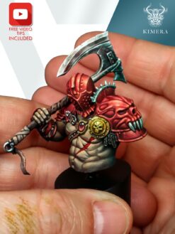 dark fantasy warrior bust