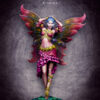 Winged fairy miniature