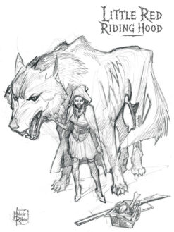 Little Red Riding Hood Artwork